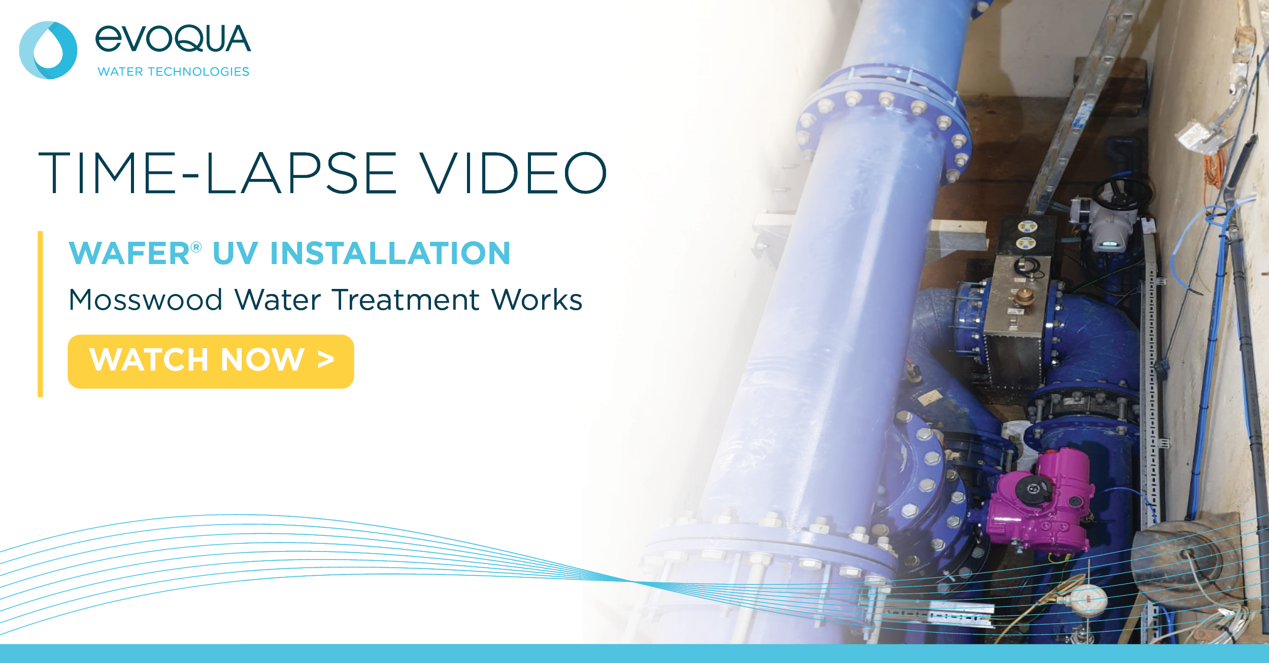 Wafer® UV Installation Time-Lapse: Mosswood WTW